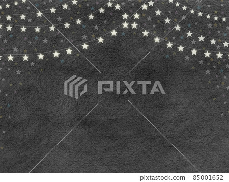 Illumination lights of black sky and bright stars 85001652