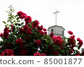 cross and roses 85001877