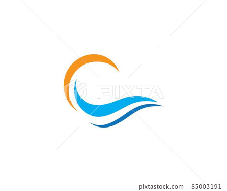 Water Wave illustration 85003191