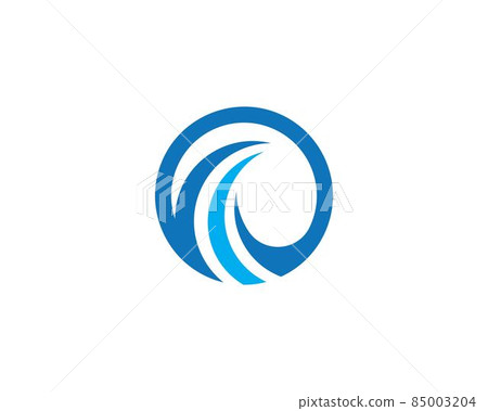 Water Wave illustration 85003204