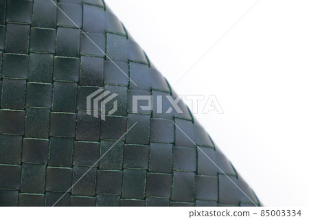 綠色網眼材質，牛皮網眼，錢包 85003334