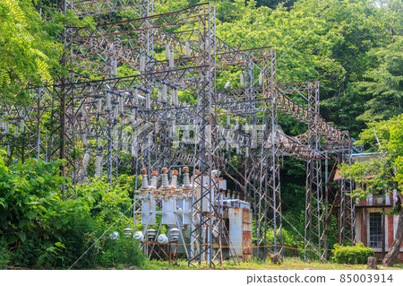 Mikasa City, Hokkaido, Former Hokkaido Coal Mushroom Kisen Horonai Coal Mine Substation 85003914