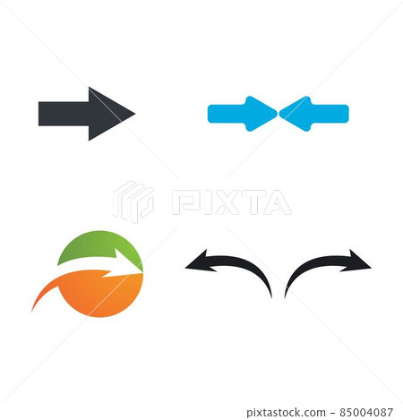 Arrow ilustration logo Arrow ilustration logo 85004087