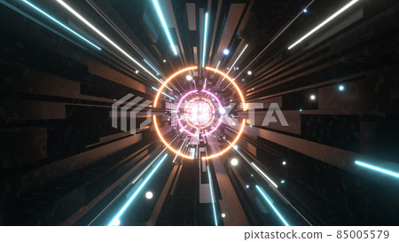 Tunnel Club Event VJ Cyberspace Ring [還有另一個版本] 85005579