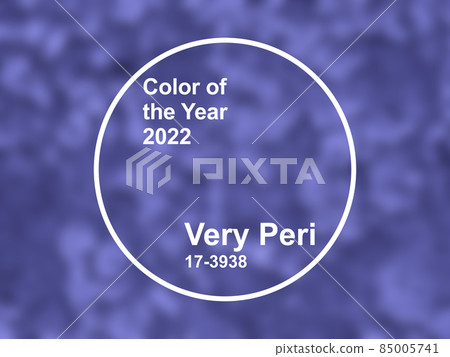 New 2022 trending PANTONE 17-3938 Very Peri color. Abstract background with tmain trend color of year 85005741