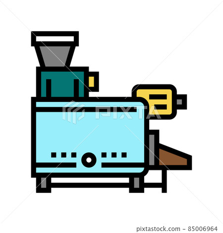 pitting machine color icon vector illustration pitting machine color icon vector illustration 85006964