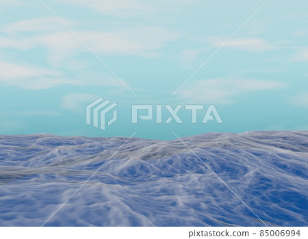 Clear sky and deep blue sea 85006994
