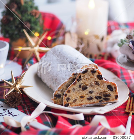 Christmas material German baked goods Stollen 85008027