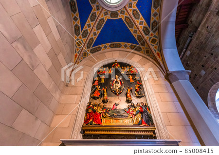 interiors San Frediano basilica, Lucca, Italy 85008415