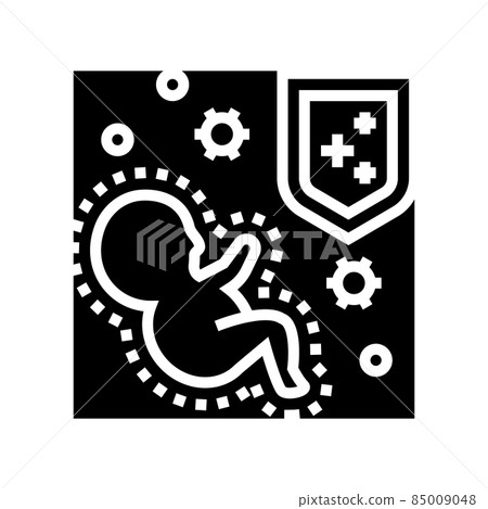 innate immunity glyph icon vector illustration 85009048