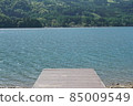 Shinshu, Northern Alps, Lake Aoki. I was able to meet on such a sunny day. 85009549
