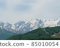 Shinshu, Northern Alps, Lake Aoki. I was able to meet on such a sunny day. 85010054