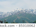 Shinshu, Northern Alps, Lake Aoki. I was able to meet on such a sunny day. 85010062