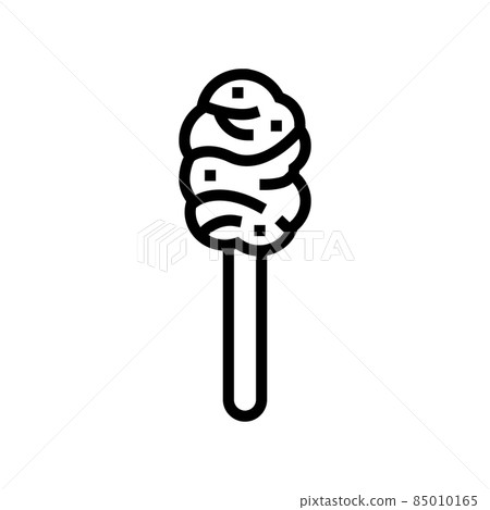 maple taffy line icon vector illustration maple taffy line icon vector illustration 85010165