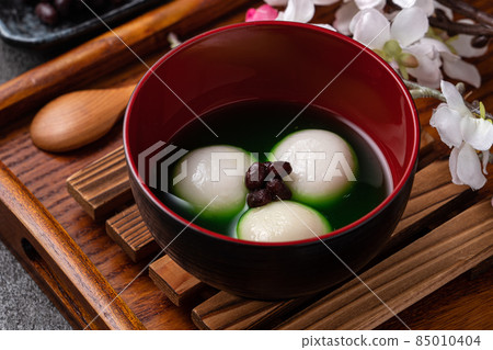 Matcha Tangyuan Winter Solstice Lantern Red Bean Tang yuan Tangyuan タンユエン 団子 85010404