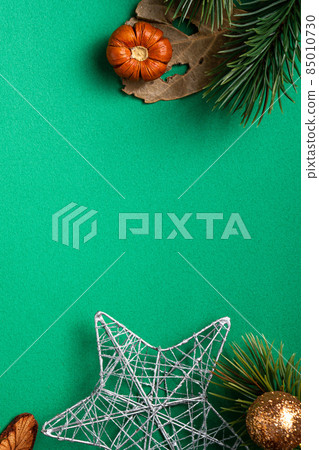 聖誕節 耶誕節 裝飾 背景 聖誕樹 Christmas fir tree branch クリスマス 85010730