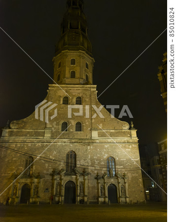 拉脫維亞里加【聖彼得教堂】之夜 / 裡加聖彼得教堂 85010824