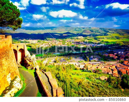 Orvieto's painting-like scenery 85010860