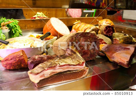 Butcher in Milan, Italy Butcher in Milan, Italy 85010913