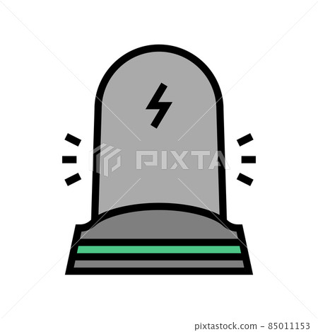 vertical phone charger color icon vector illustration vertical phone charger color icon vector illustration 85011153