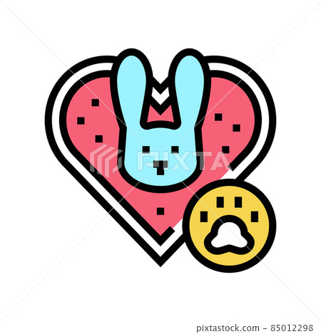 cruelty free cosmetic color icon vector illustration cruelty free cosmetic color icon vector illustration 85012298