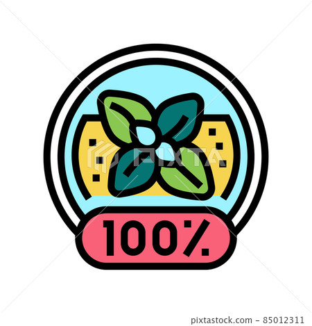 natural cosmetic color icon vector illustration natural cosmetic color icon vector illustration 85012311