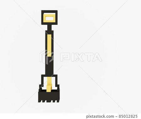 Dog pooper scooper, a digital art of pet pooper scooper for dog poop isometric voxel raster 3D illustration render on white background. Dog pooper scooper, a digital art of pet pooper scooper for dog poop isometric voxel raster 3D illustration render on white background. 85012825