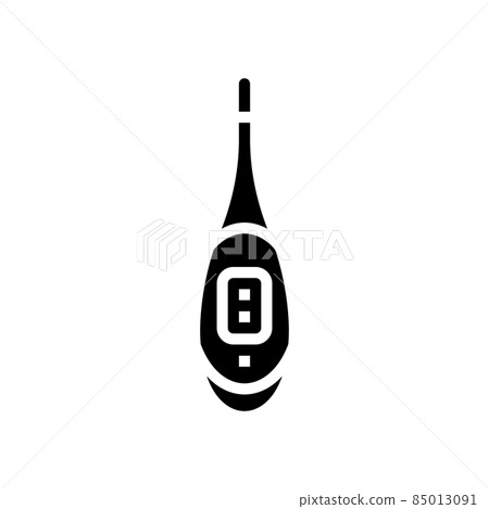 baby thermometer for infants glyph icon vector illustration baby thermometer for infants glyph icon vector illustration 85013091
