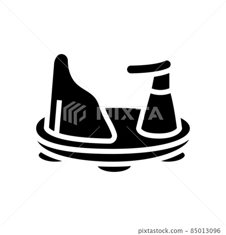 baby bath seat glyph icon vector illustration baby bath seat glyph icon vector illustration 85013096