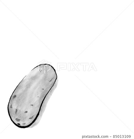 Potato monochrome illustration (ink hand-drawn illustration) Potato monochrome illustration (ink hand-drawn illustration) 85013109
