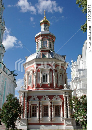 Russia, Sergiyev Posad, Troyce Sergiyev Monastery, Chapel Russia, Sergiyev Posad, Troyce Sergiyev Monastery, Chapel 85013671