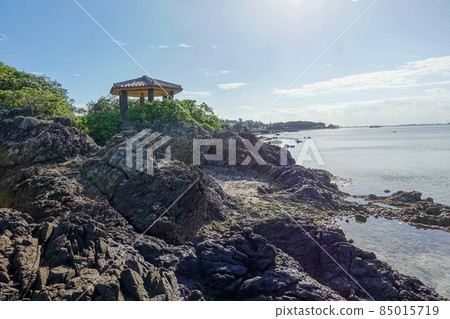 Okinawa Prefecture Ishigaki Island Ryukyu Kannonzaki Lighthouse Okinawa Prefecture Ishigaki Island Ryukyu Kannonzaki Lighthouse 85015719