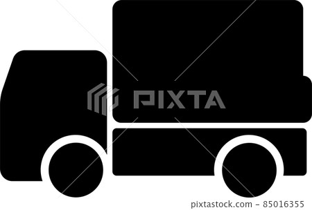 貨運卡車剪影 85016355