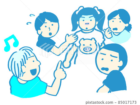 Developmental disability A boy who freezes the place with remarks that can not read the air Simple 85017173