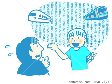 發育障礙 一個開始談論火車就停不下來的男孩 簡單 85017174