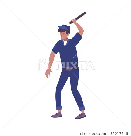 Angry Prison Guard Composition 85017546