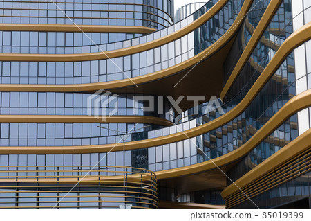 abstract glass office building background abstract glass office building background 85019399