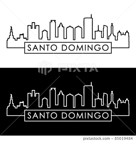 Santo Domingo skyline.  85019484