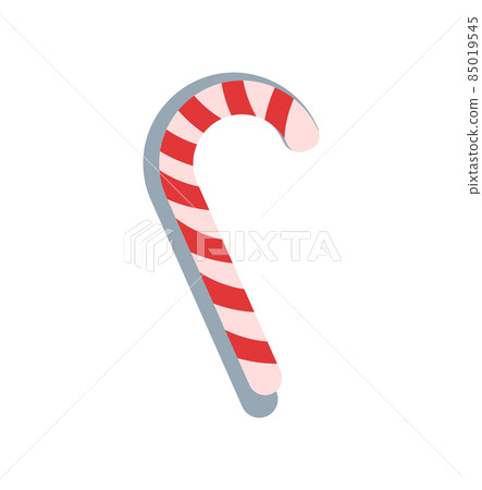 Candy Stick Lollipop with Stripes, Christmas Sign Candy Stick Lollipop with Stripes, Christmas Sign 85019545