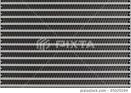 Car radiator background. Engine cooler background. Vintage style.Grid radiator air conditioning Car radiator background. Engine cooler background. Vintage style.Grid radiator air conditioning 85020294