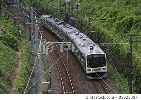 宇都宮線205系列（原京葉線車輛：宇都宮⇔黑磯） 85023387