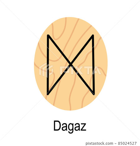 Old rune Jera, ancient Scandinavian alphabet vector illustration, hand drawn typography, occult letters, mystical signs, esoteric concept Old rune Jera, ancient Scandinavian alphabet vector illustration, hand drawn typography, occult letters, mystical signs, esoteric concept 85024527
