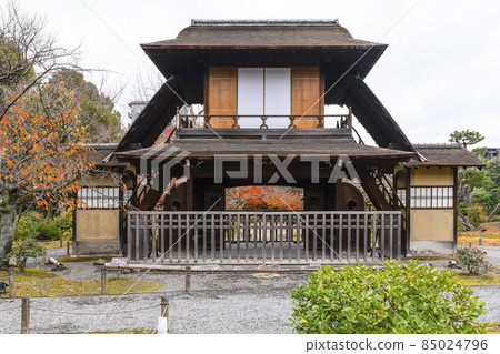 Kyoto Late Autumn Wataruen Garden Bokakaku 85024796