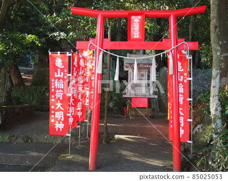 參拜神社的圖片 參拜神社的圖片 85025053