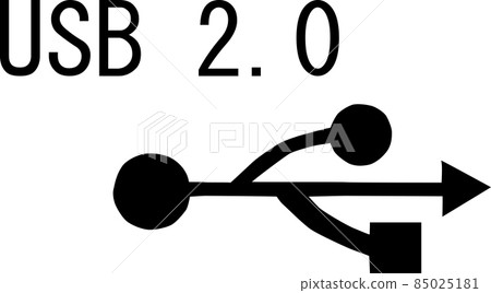USB 2.0 圖標圖像 85025181