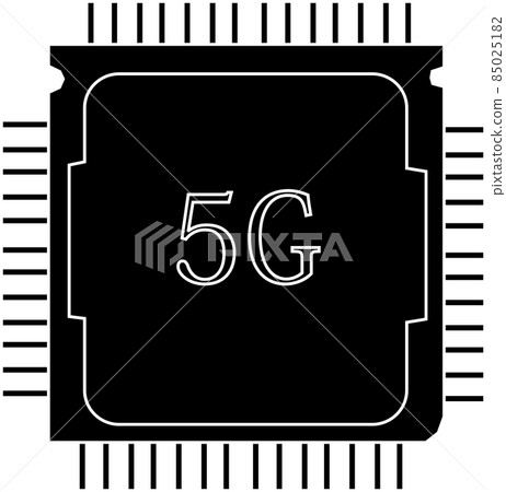 讓人聯想到 5G 的 CPU 輪廓 85025182