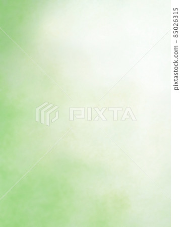 Japanese paper background material with mist-like unevenness and blur drawn in watercolor Astringent yellowish green Other colors available 85026315