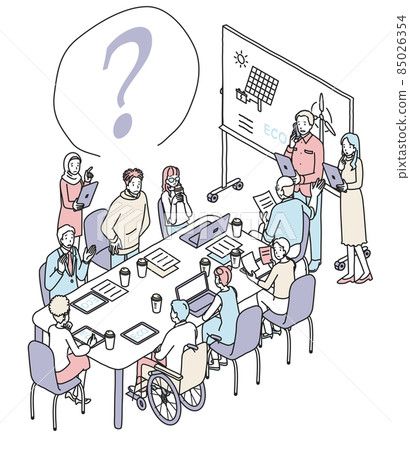 Diversity issue raising meeting 85026354