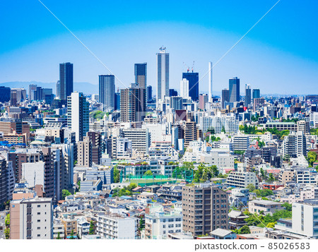 東京城市景觀池袋摩天大樓 85026583
