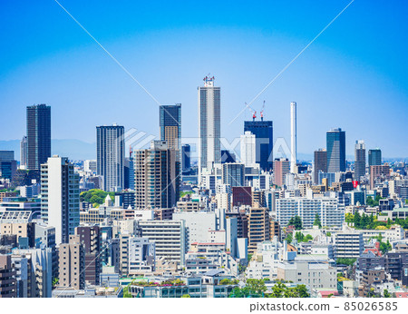 東京城市景觀池袋摩天大樓 85026585